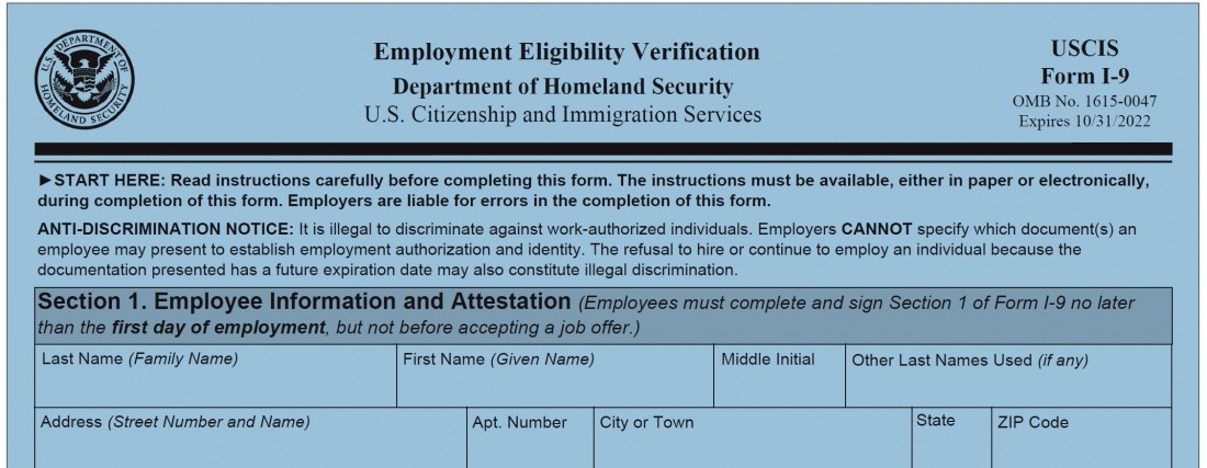 The New Form I- 9- What You Need to Know - Michigan Human Resource Consulting Blog | Sage Solutions Group - Final_I9