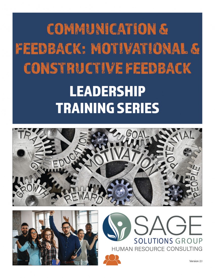 Small Business HR Solutions in Livonia MI | Sage Solutions Group - Motivation_Cover