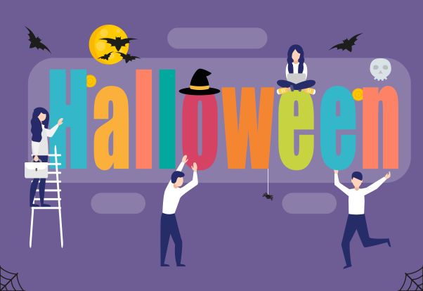 6 Ways to Celebrate Halloween in the Workplace, Without Having to Dress Up! - Michigan Human Resource Consulting Blog | Sage Solutions Group - halloween_words_resized